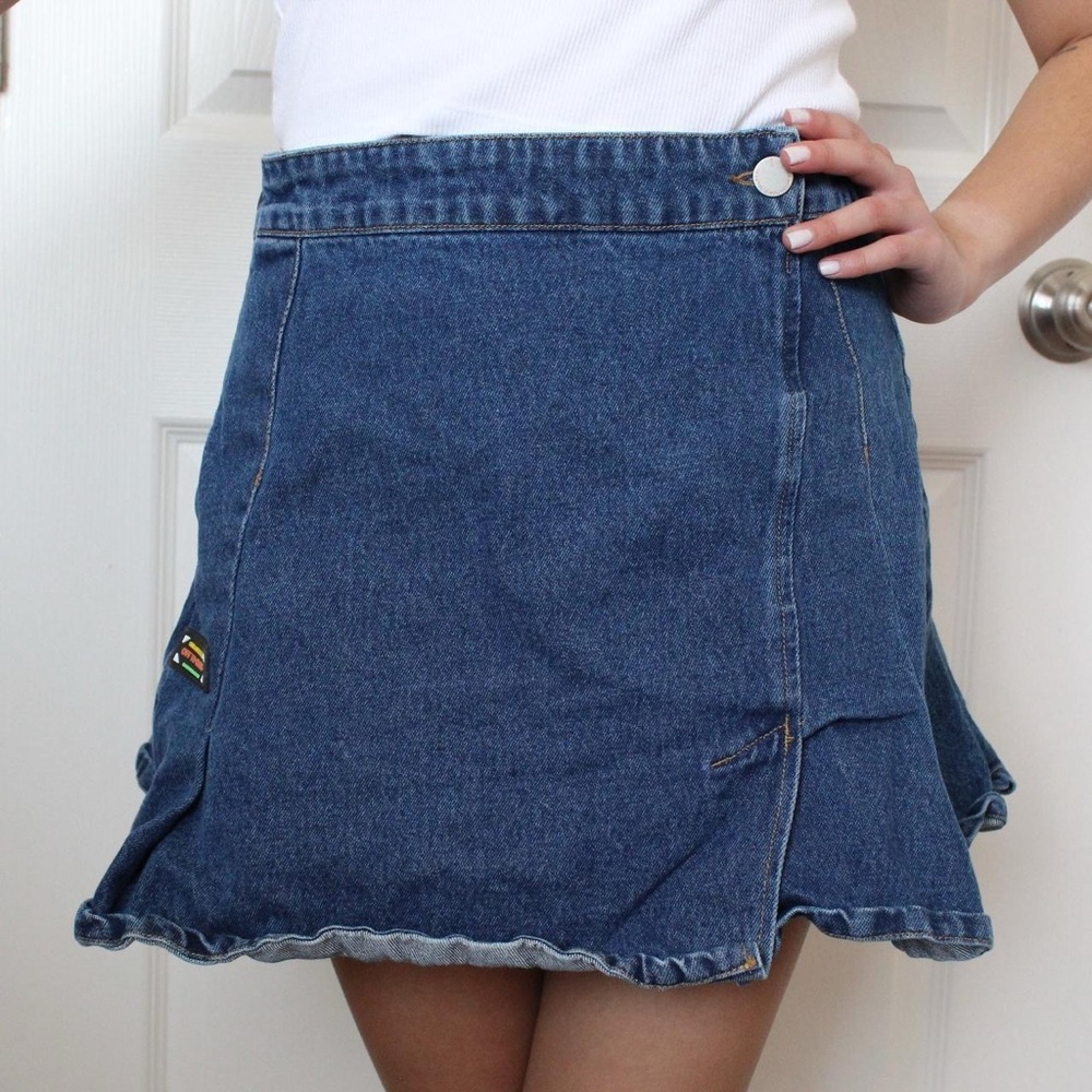Denim Blue Women's Skirt